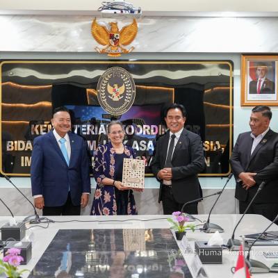 Courtessy Call dengan Kedubes Amerika Serikat